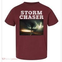 Storm Chaser Tornado Picture Meteorologist Weather Toddler T-Shirt thumb 0