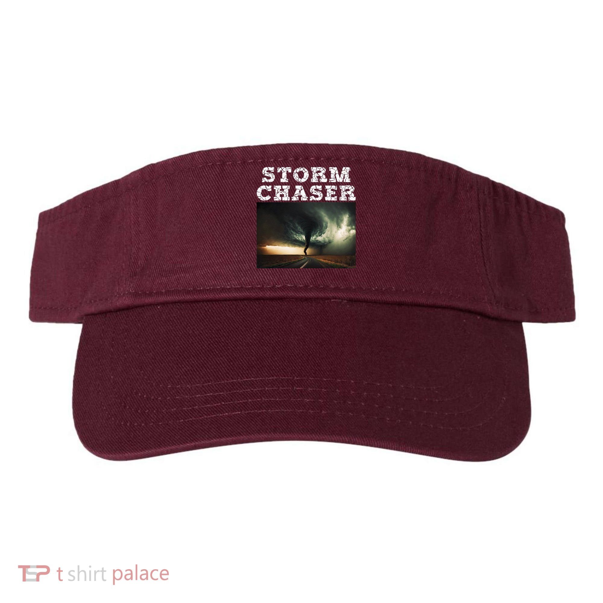 Storm Chaser Tornado Picture Meteorologist Weather Visor