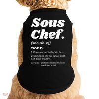 Sous Chef T Funny Definition Doggie Tank thumb 0