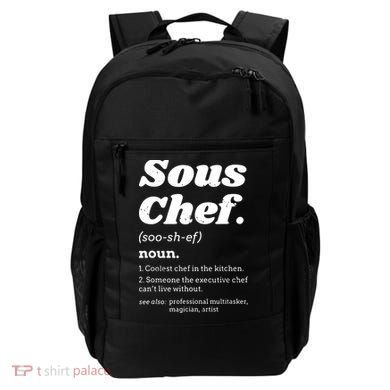 Sous Chef T Funny Definition Backpack