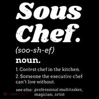 Sous Chef T Funny Definition Bucket Hat thumb 4
