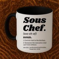 Sous Chef T Funny Definition Coffee Mug thumb 2