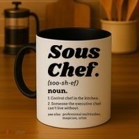 Sous Chef T Funny Definition Coffee Mug thumb 4