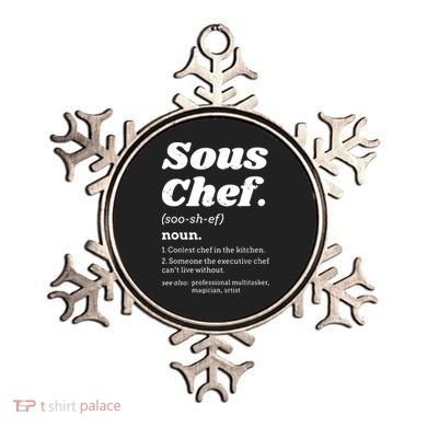 Sous Chef T Funny Definition Ornament