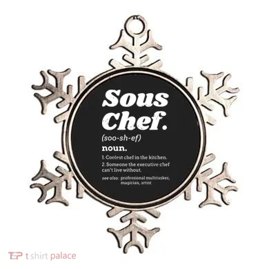 Sous Chef T Funny Definition Ornament