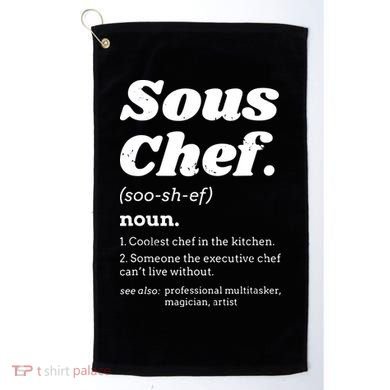 Sous Chef T Funny Definition Golf Towel