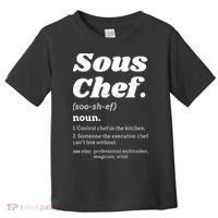 Sous Chef T Funny Definition Toddler T-Shirt thumb 0