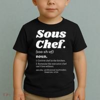 Sous Chef T Funny Definition Toddler T-Shirt thumb 2