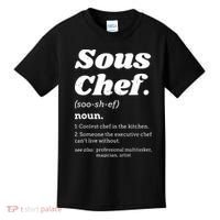 Sous Chef T Funny Definition Kids T-Shirt thumb 0