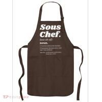 Sous Chef T Funny Definition Apron thumb 0