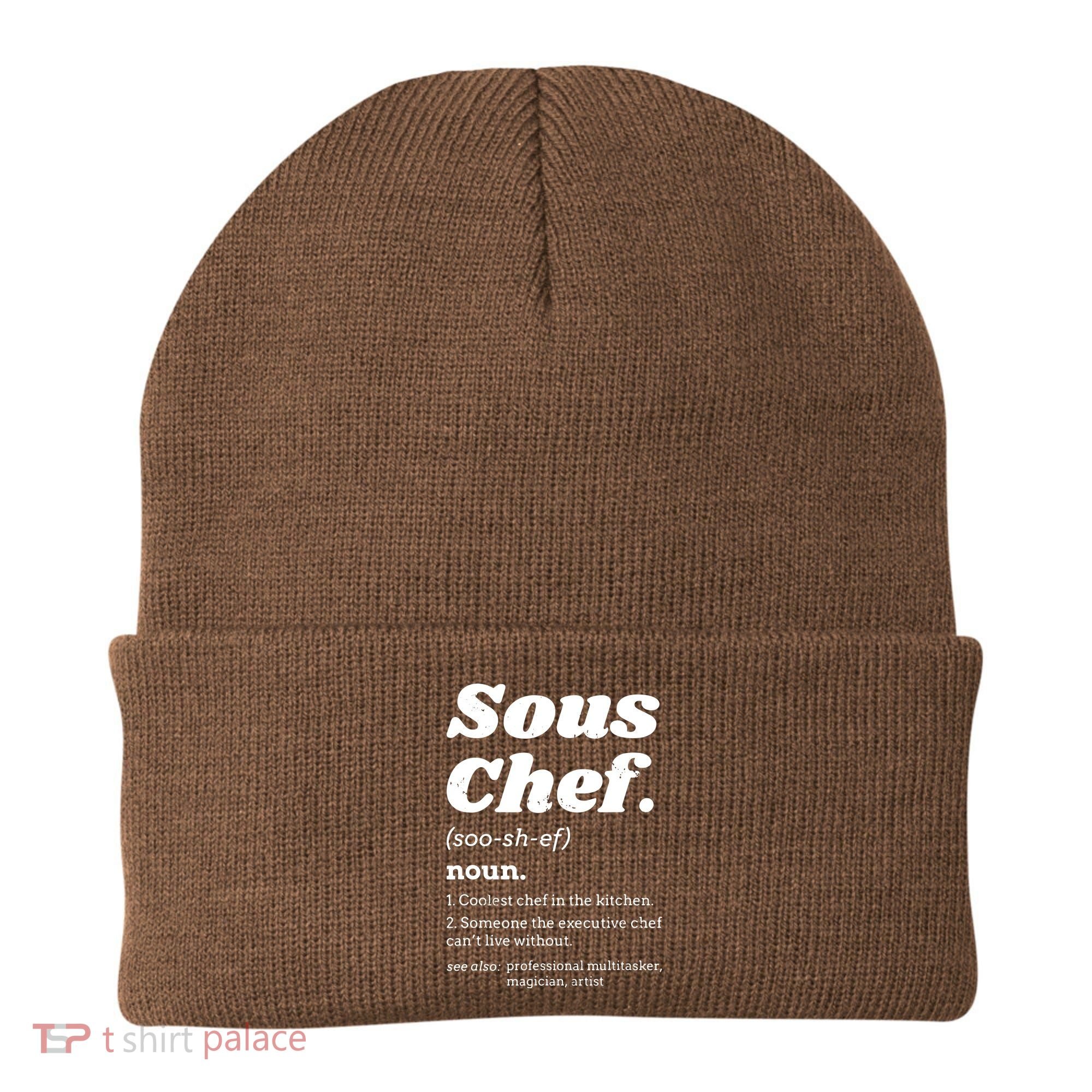 Sous Chef T Funny Definition Beanie