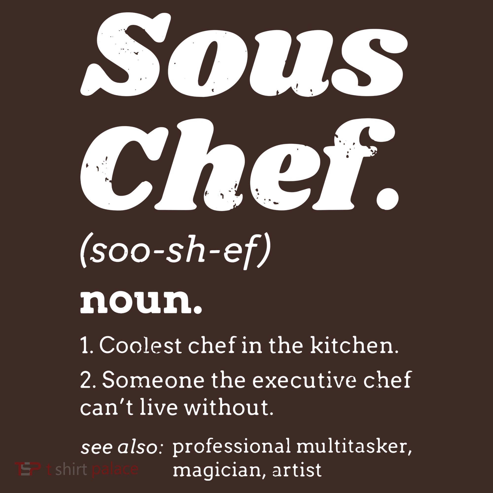 Sous Chef T Funny Definition Baby Bodysuit