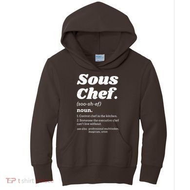 Sous Chef T Funny Definition Kids Hoodie