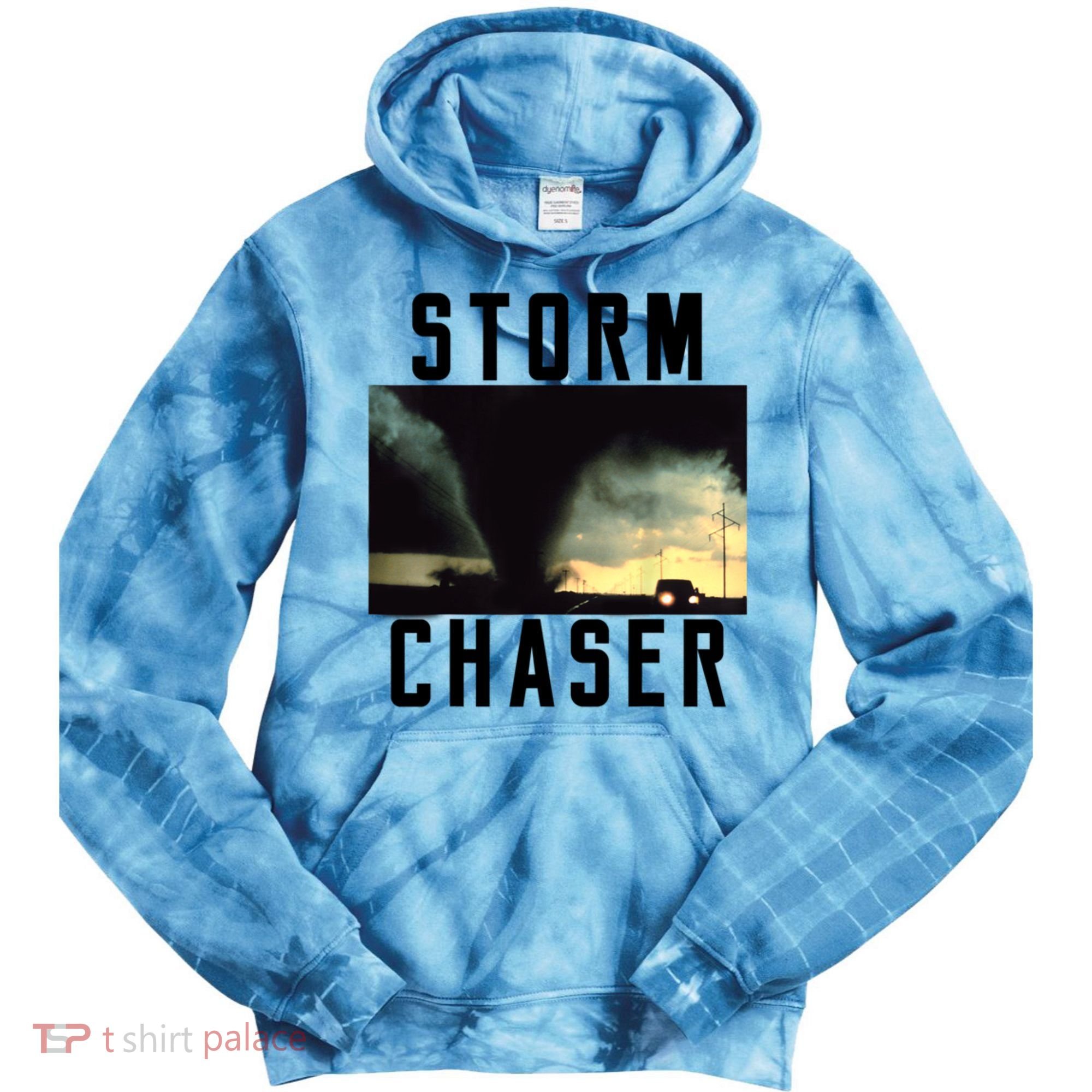 Storm Chaser Tornado Picture Weather Meteorologist Tie Dye Hoodie
