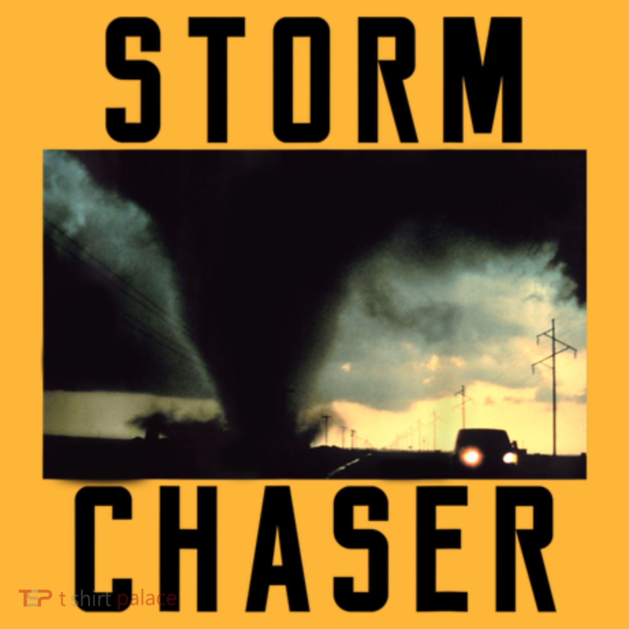 Storm Chaser Tornado Picture Weather Meteorologist Pom Pom 12in Knit Beanie