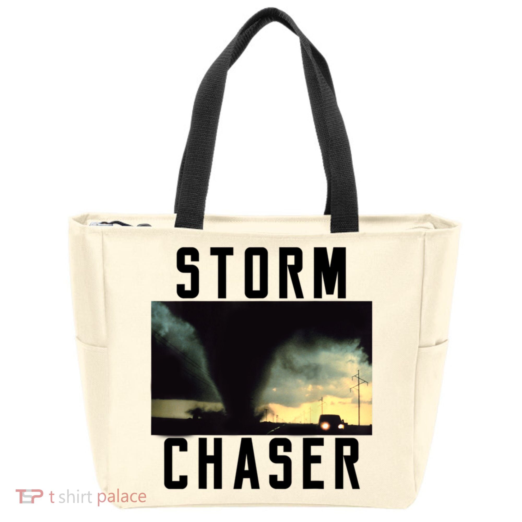 Storm Chaser Tornado Picture Weather Meteorologist Tote Bag