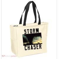 Storm Chaser Tornado Picture Weather Meteorologist Tote Bag thumb 2