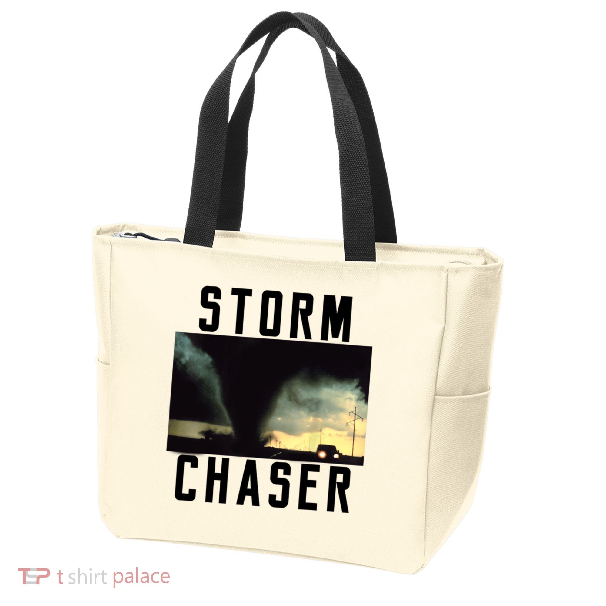 Storm Chaser Tornado Picture Weather Meteorologist Tote Bag