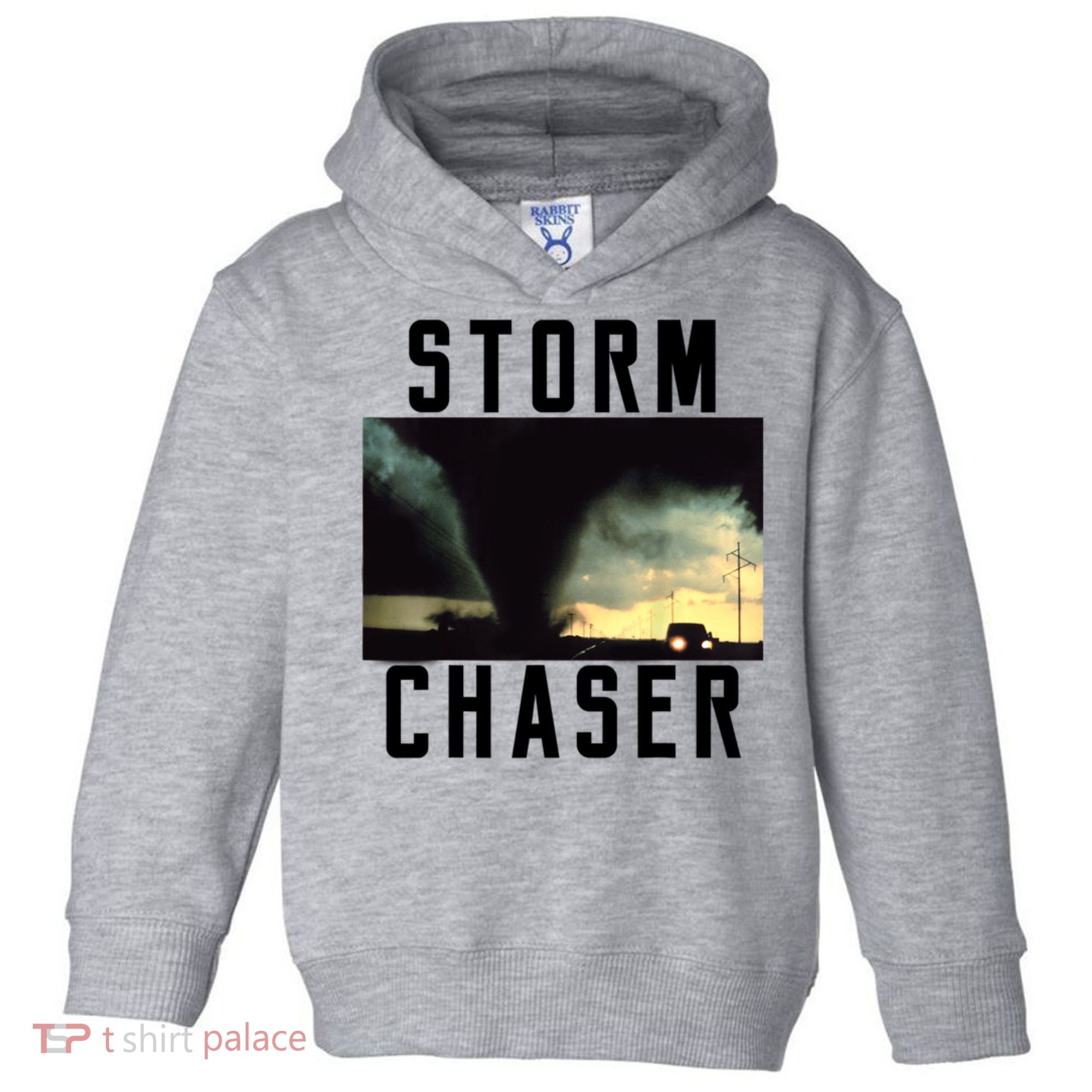 Storm Chaser Tornado Picture Weather Meteorologist Toddler Hoodie