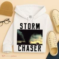 Storm Chaser Tornado Picture Weather Meteorologist Hoodie thumb 4