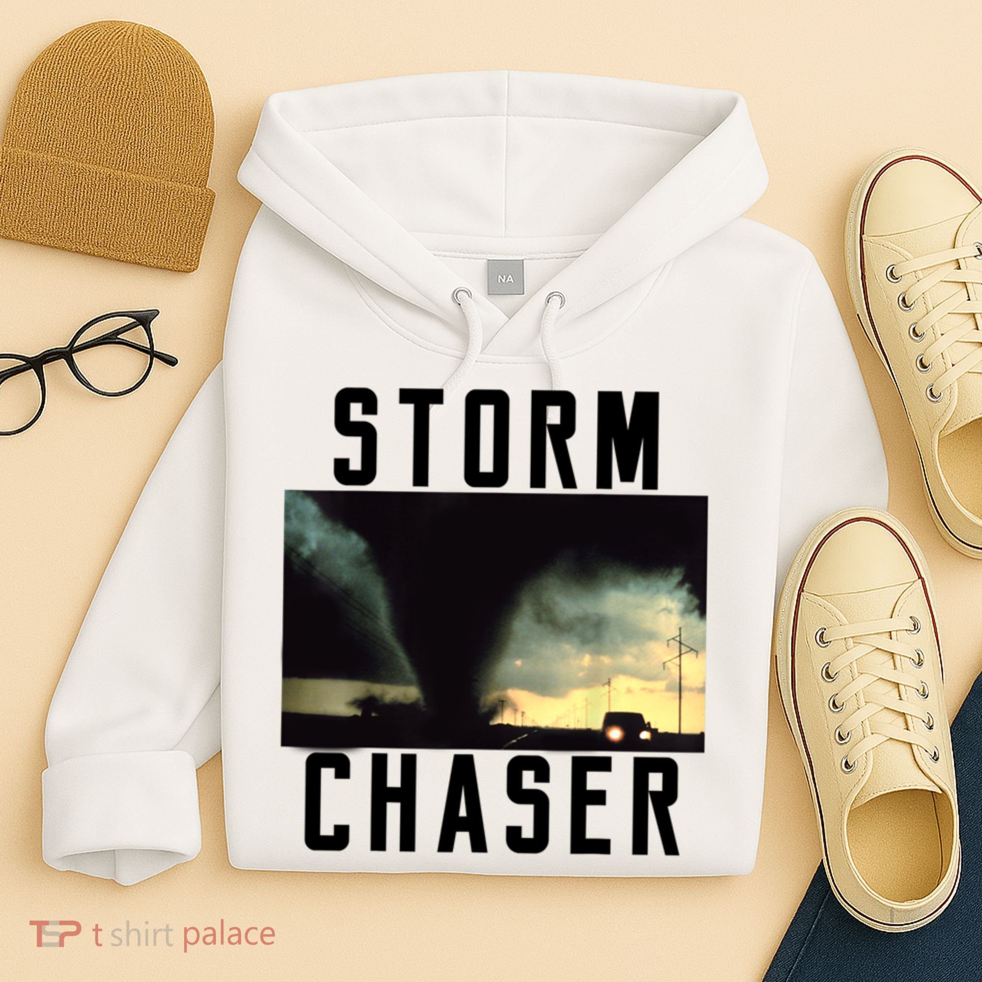 Storm Chaser Tornado Picture Weather Meteorologist Hoodie