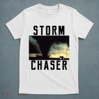 Storm Chaser Tornado Picture Weather Meteorologist T-Shirt thumb 5