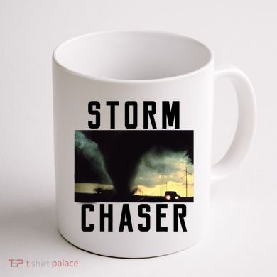 Storm Chaser Tornado Picture Weather Meteorologist Coffee Mug back
