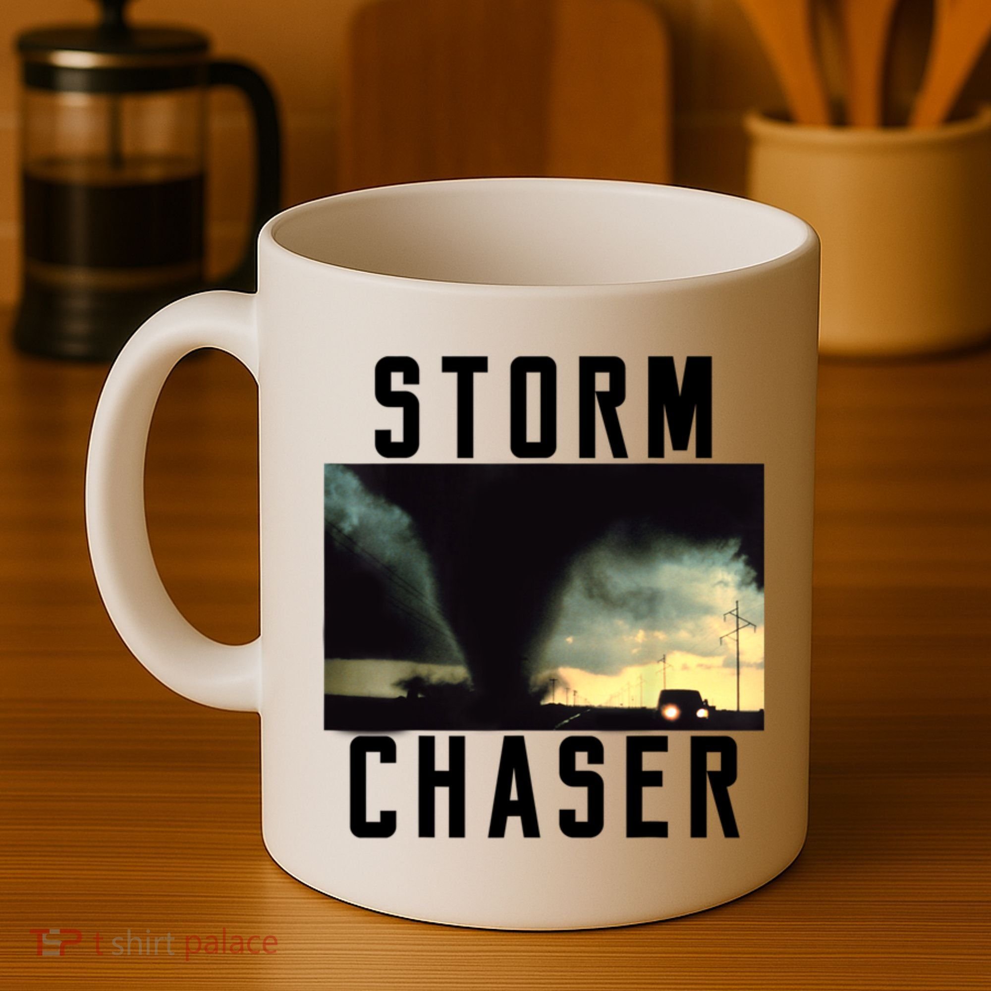 Storm Chaser Tornado Picture Weather Meteorologist Coffee Mug