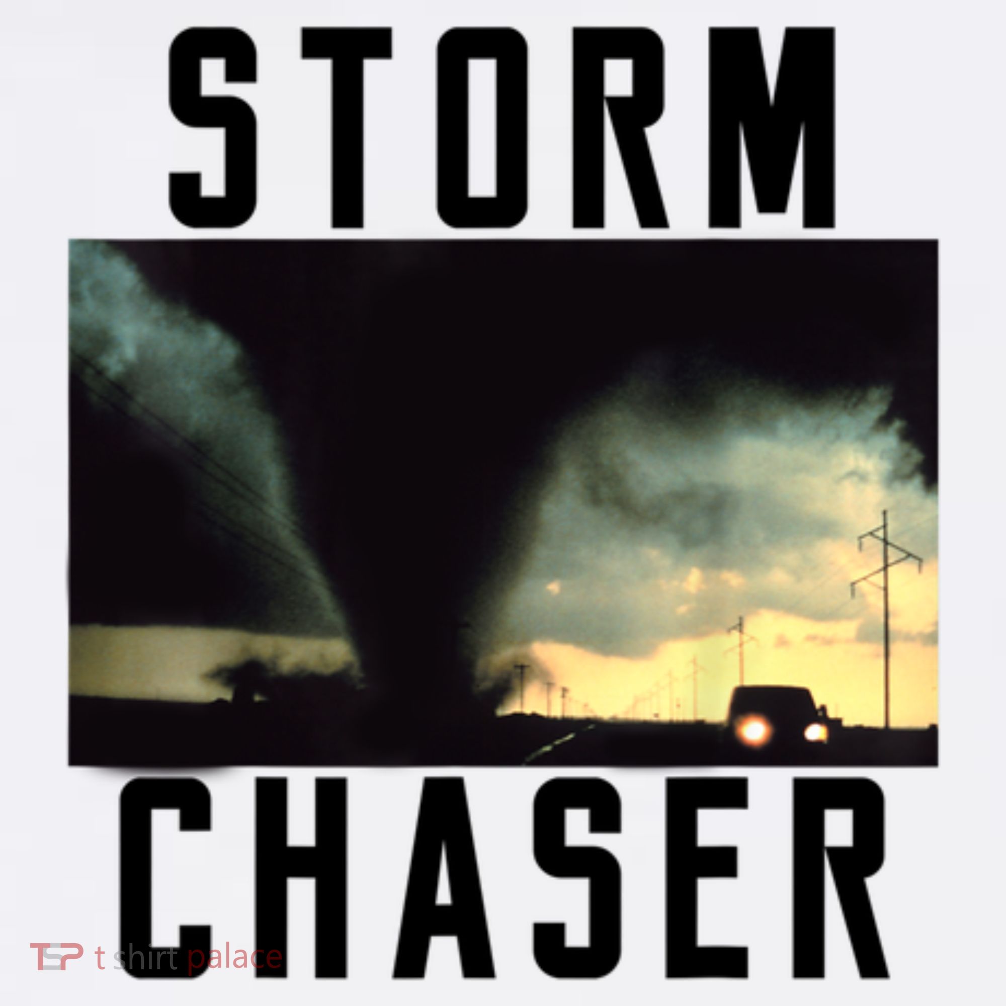 Storm Chaser Tornado Picture Weather Meteorologist Polo