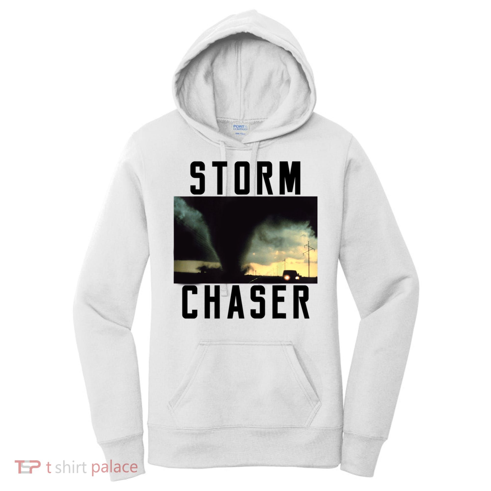 Storm Chaser Tornado Picture Weather Meteorologist Women's Hoodie