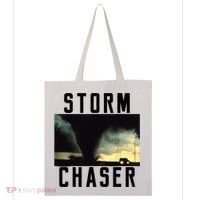 Storm Chaser Tornado Picture Weather Meteorologist Tote Bag thumb 0