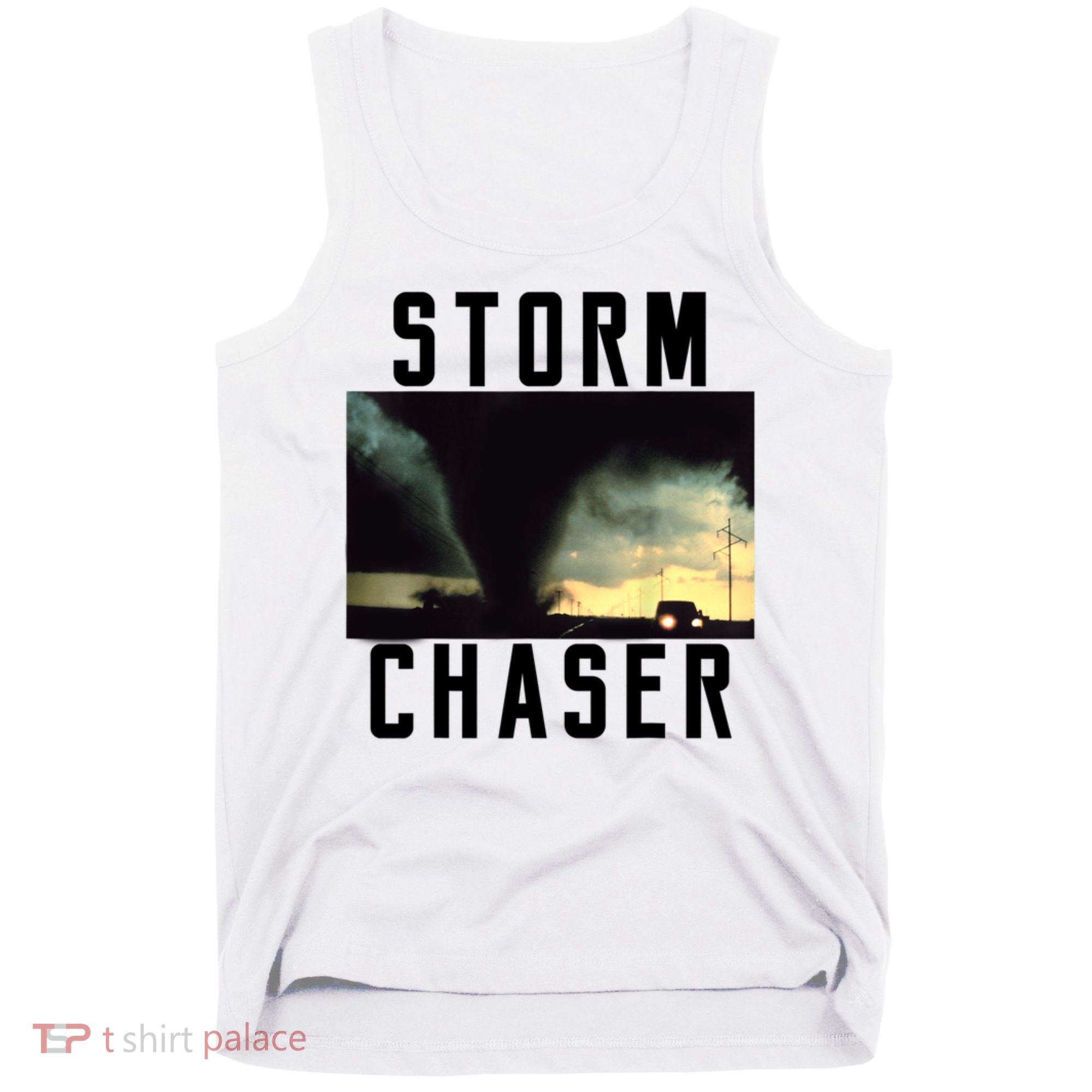 Storm Chaser Tornado Picture Weather Meteorologist Tank Top