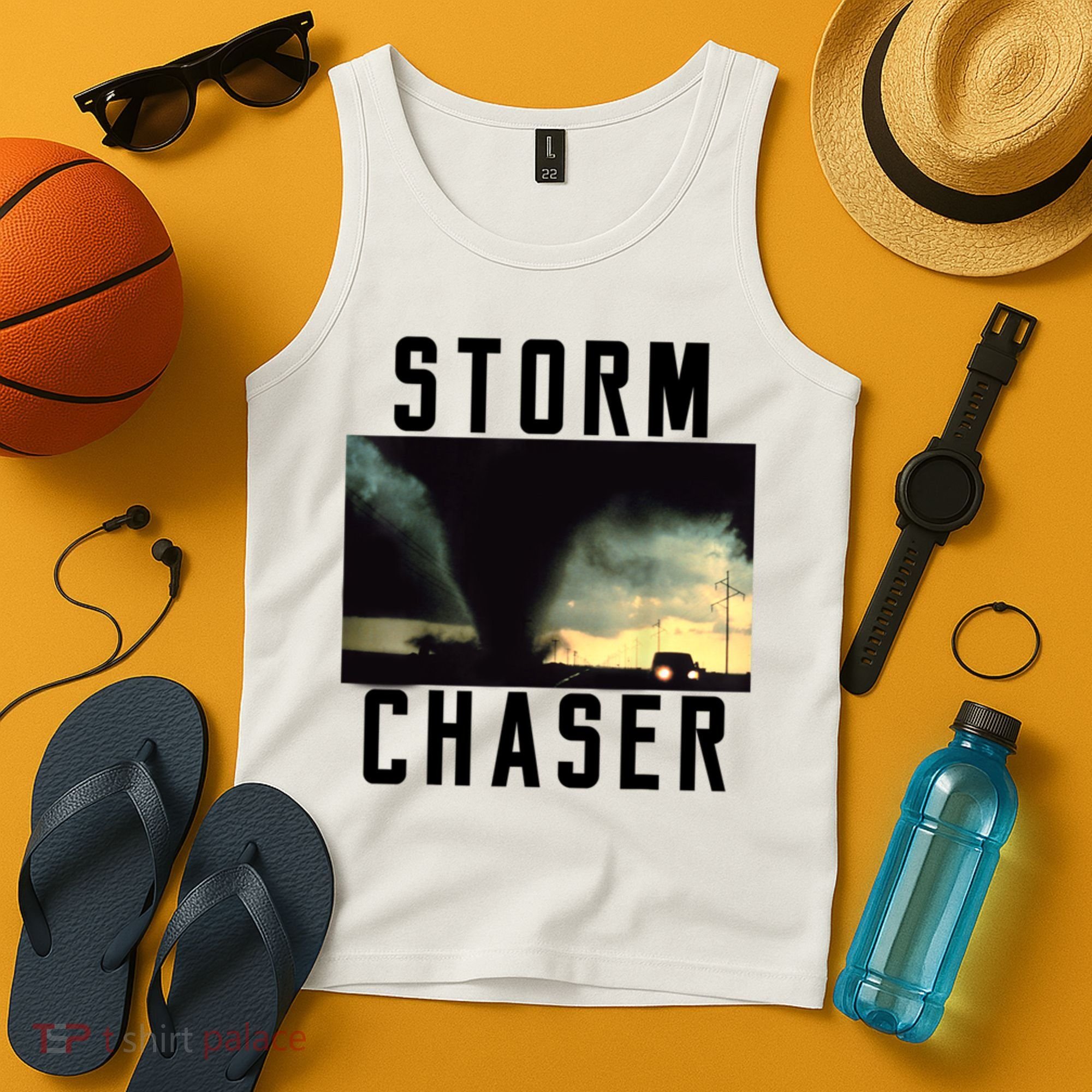 Storm Chaser Tornado Picture Weather Meteorologist Tank Top