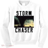 Storm Chaser Tornado Picture Weather Meteorologist Kids Sweatshirt thumb 0