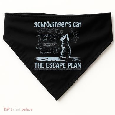 SchröDingers Cat The Escape Plan USA-Made Doggie Bandana