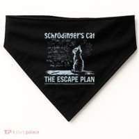 SchröDingers Cat The Escape Plan USA-Made Doggie Bandana thumb 0