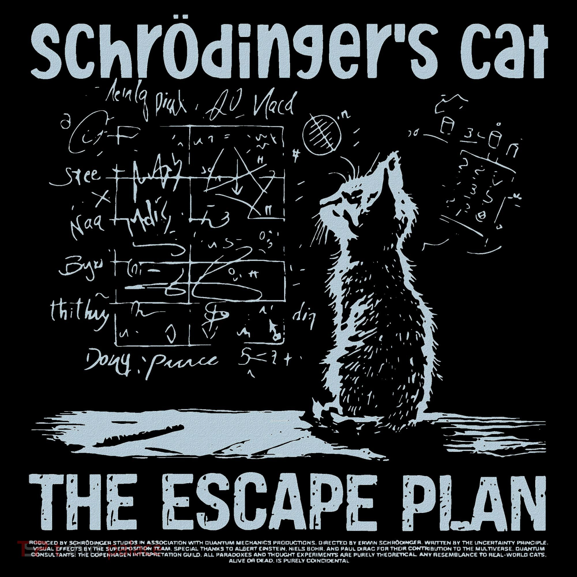 SchröDingers Cat The Escape Plan USA-Made Doggie Bandana
