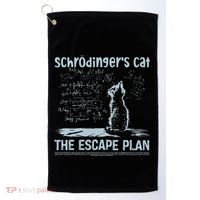 SchröDingers Cat The Escape Plan Golf Towel thumb 0