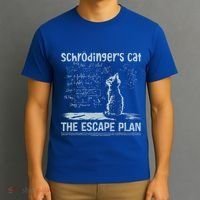 SchröDingers Cat The Escape Plan T-Shirt thumb 3