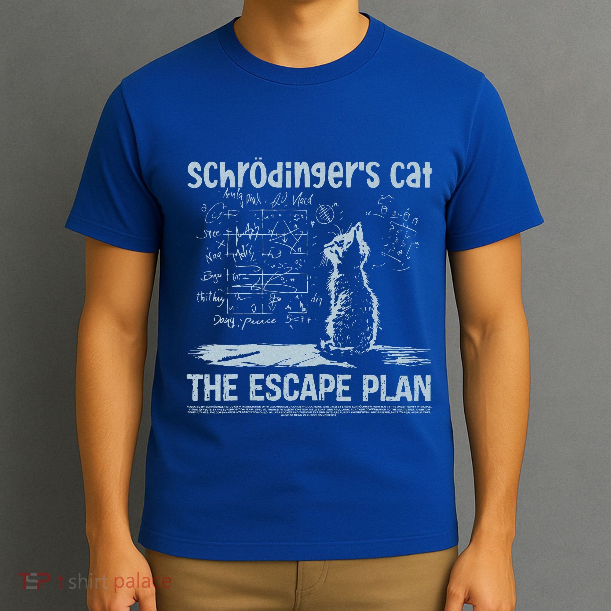 SchröDingers Cat The Escape Plan T-Shirt