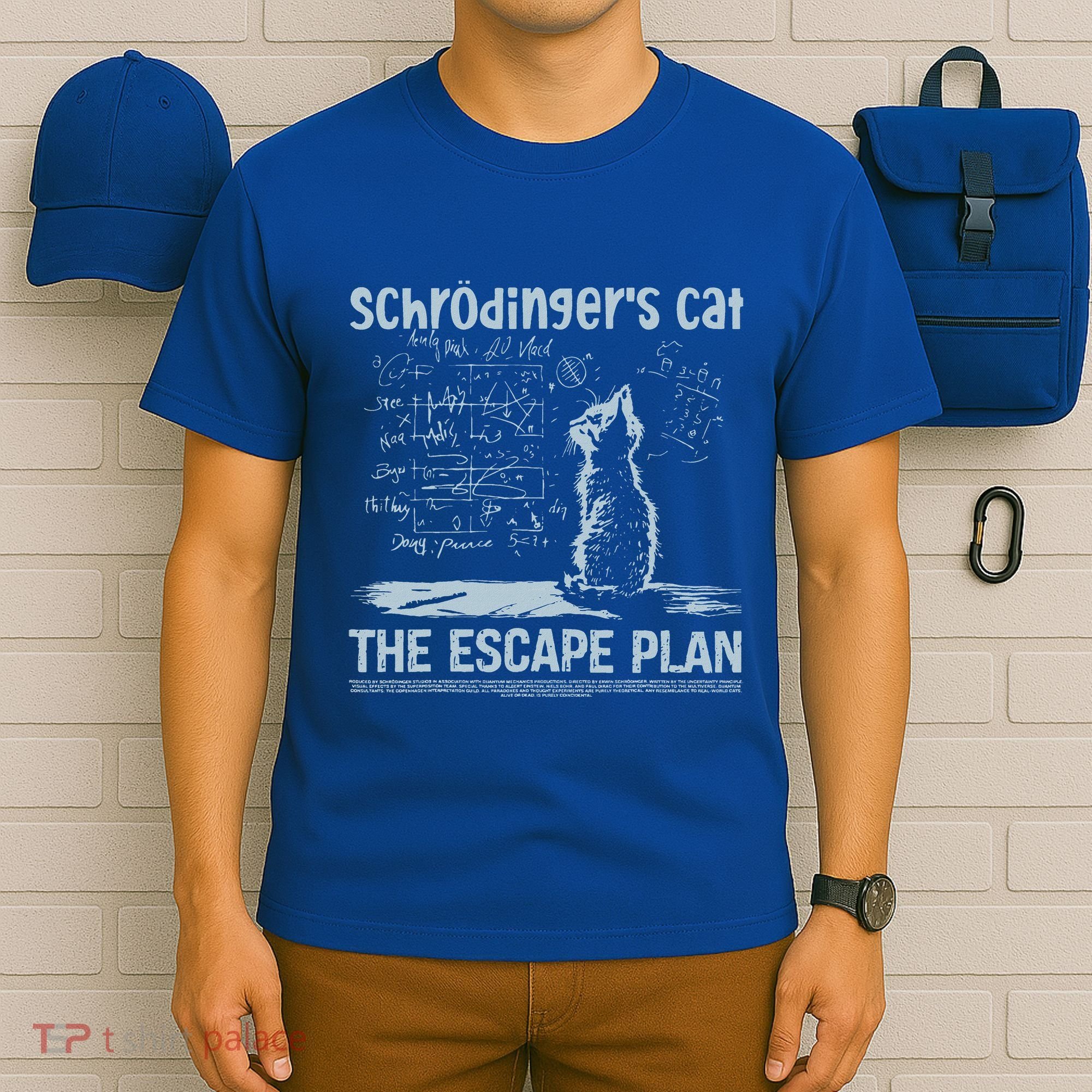 SchröDingers Cat The Escape Plan T-Shirt