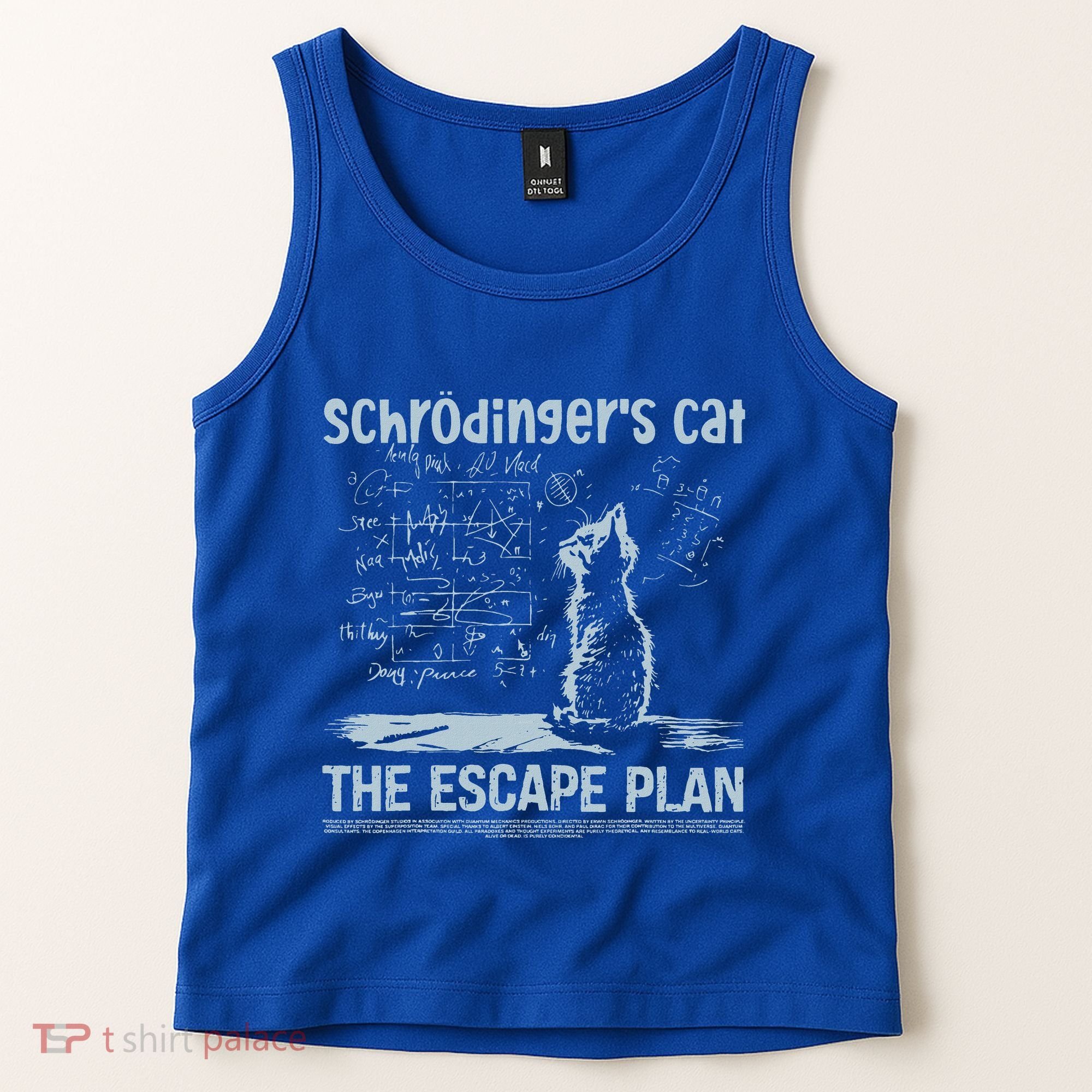 SchröDingers Cat The Escape Plan Tank Top