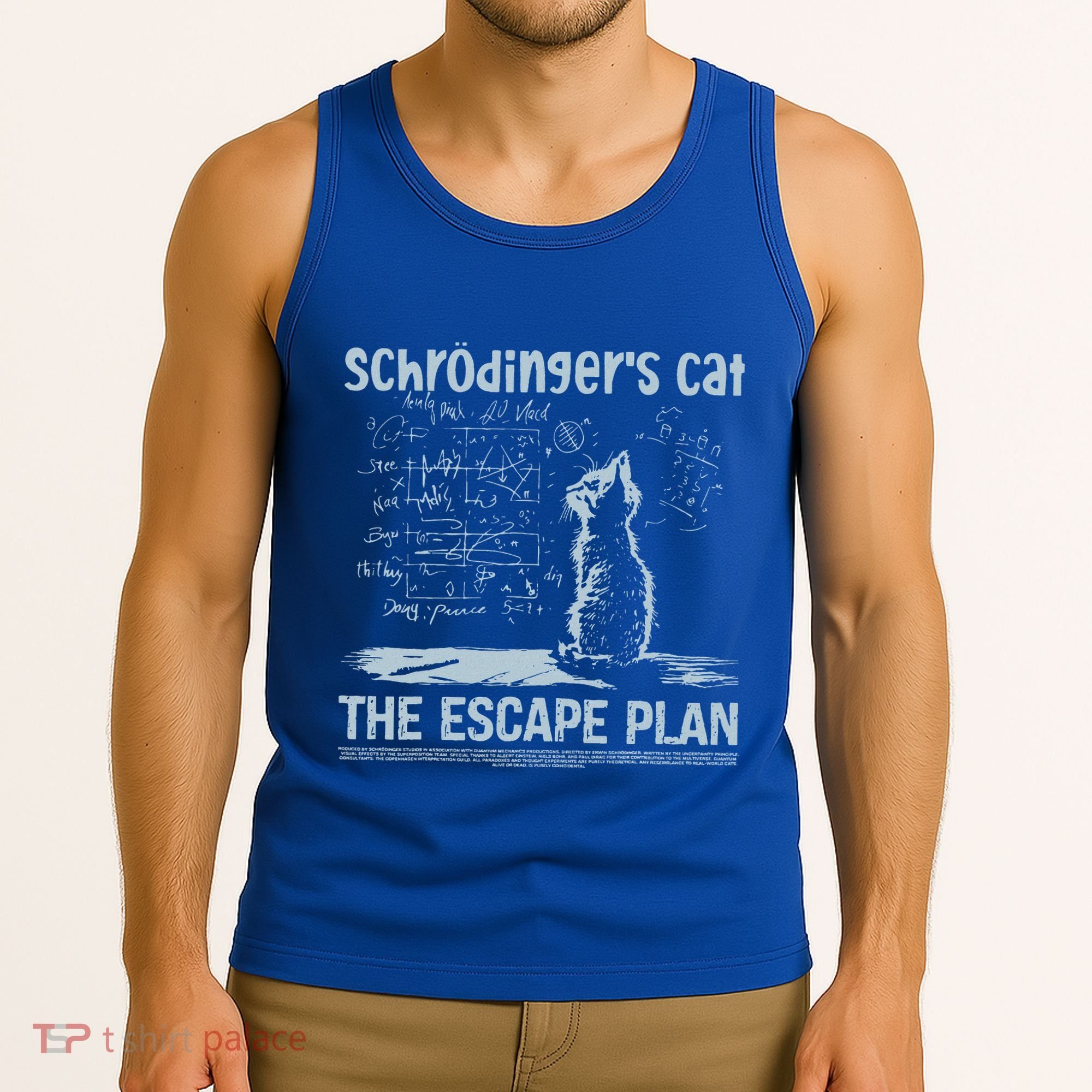 SchröDingers Cat The Escape Plan Tank Top