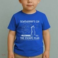 SchröDingers Cat The Escape Plan Toddler T-Shirt thumb 2