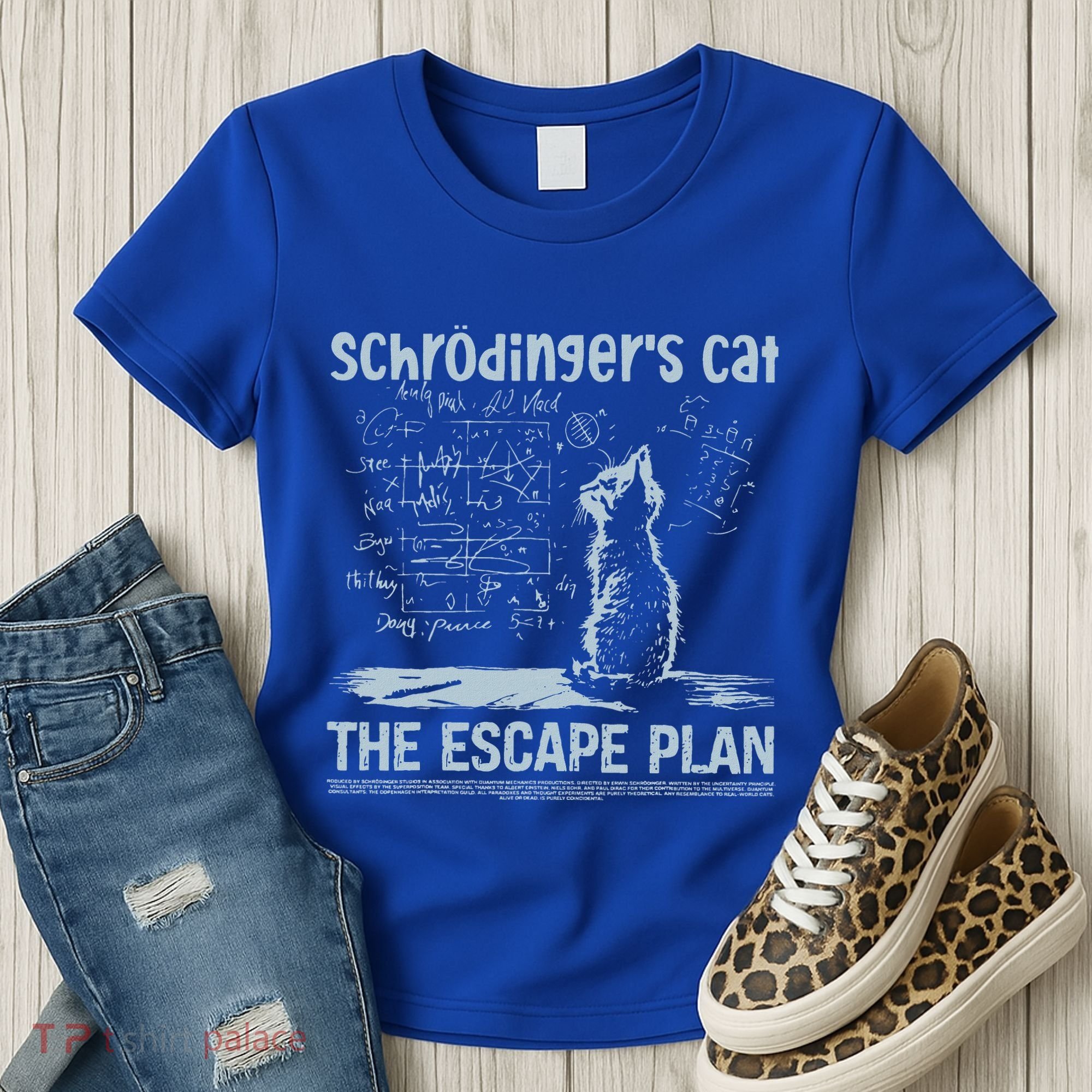 SchröDingers Cat The Escape Plan Women's T-Shirt