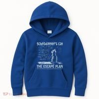 SchröDingers Cat The Escape Plan Kids Hoodie thumb 0