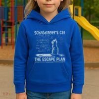 SchröDingers Cat The Escape Plan Kids Hoodie thumb 3