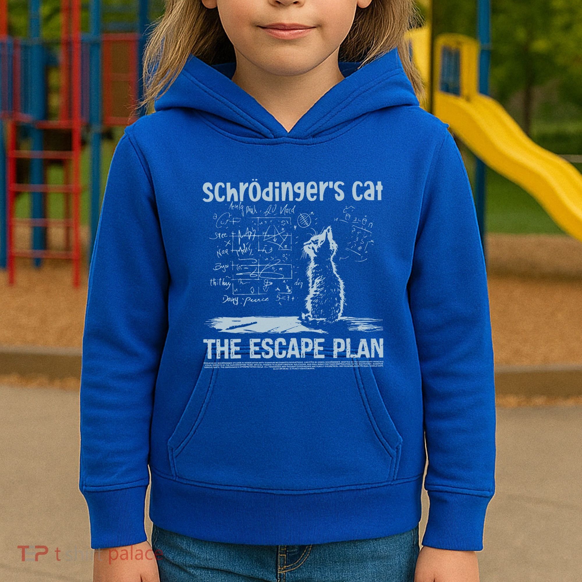 SchröDingers Cat The Escape Plan Kids Hoodie