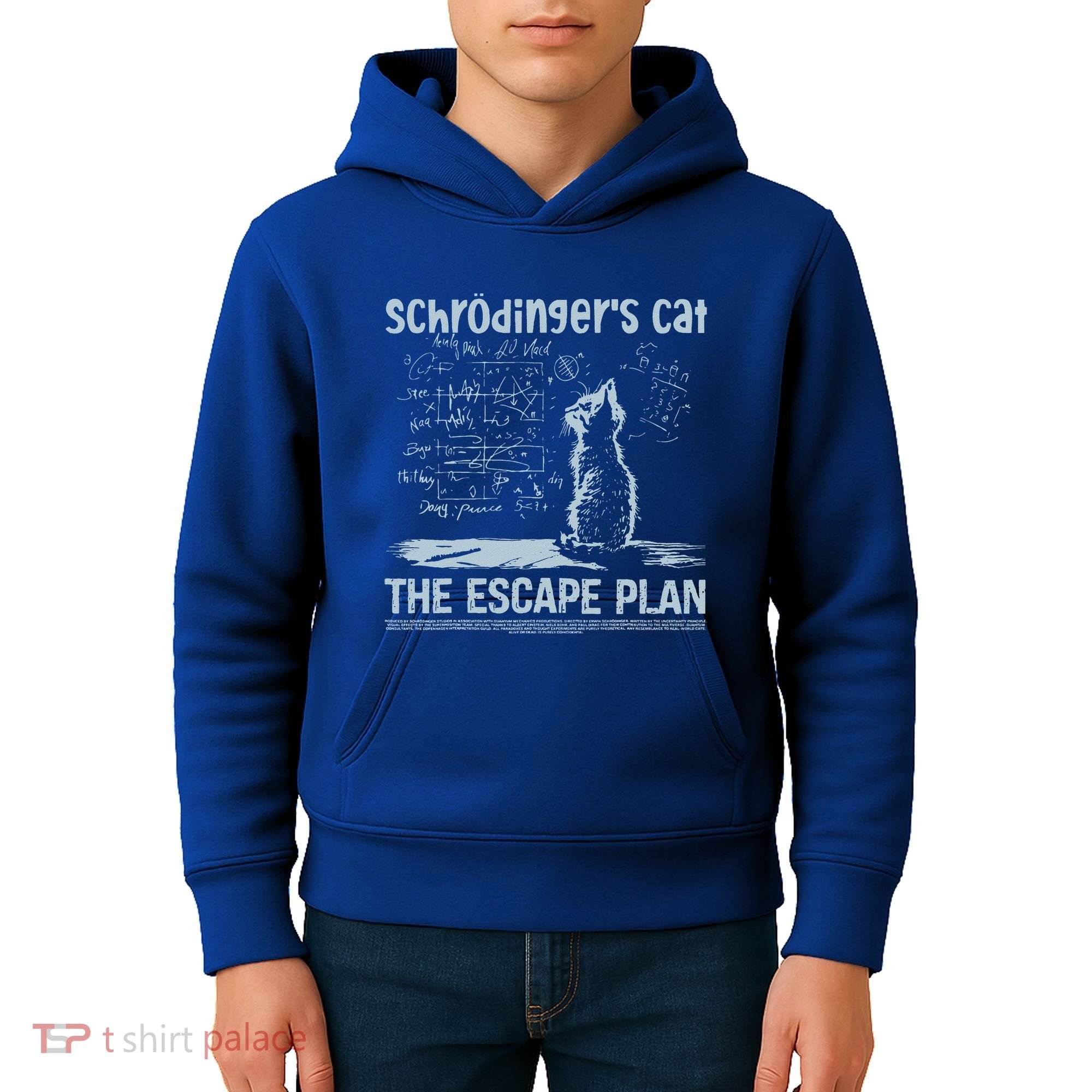 SchröDingers Cat The Escape Plan Kids Hoodie