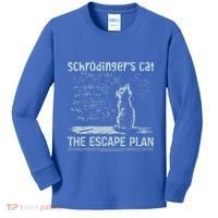 SchröDingers Cat The Escape Plan Kids Long Sleeve Shirt thumb 0